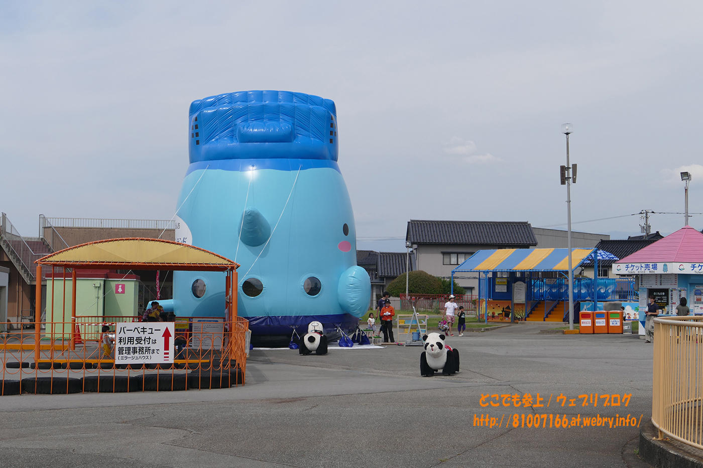 ミラたん ジャンボで登場 魚津市ミラージュランドでミラたんづくし どこでも参上 魚津の蜃気楼と風景