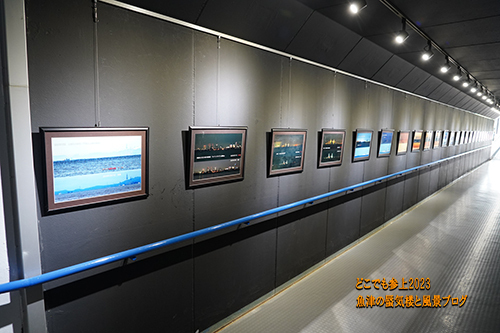 日の出前、日没後、ありえない、私個人の「蜃気楼写真展」開幕