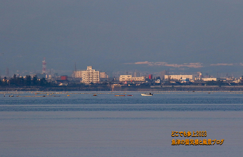 日の出前、日没後、ありえない、私個人の「蜃気楼写真展」開幕